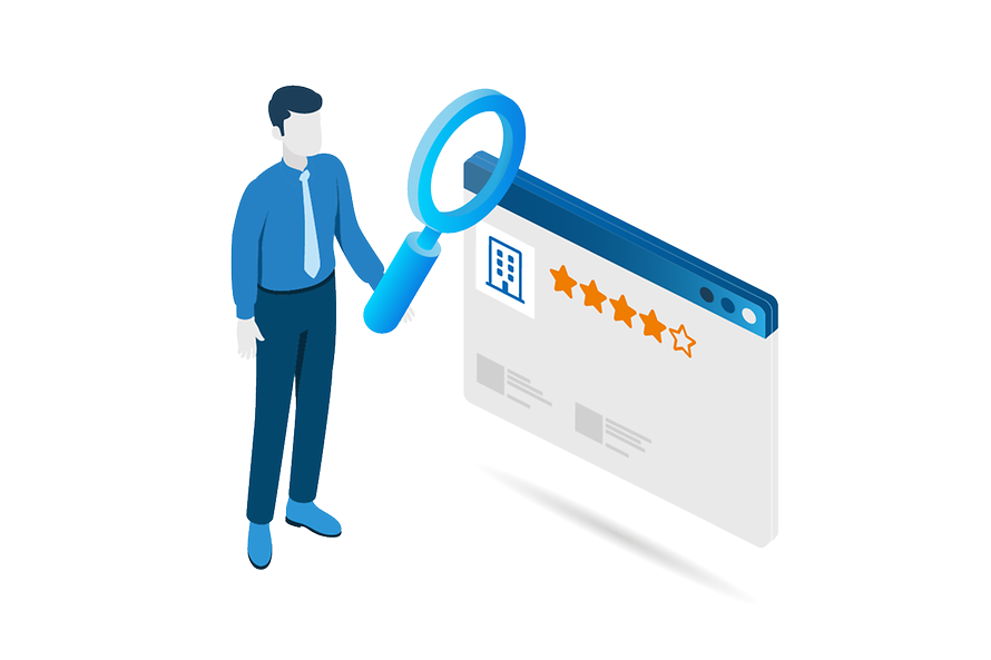 Interface Profils d'entreprises